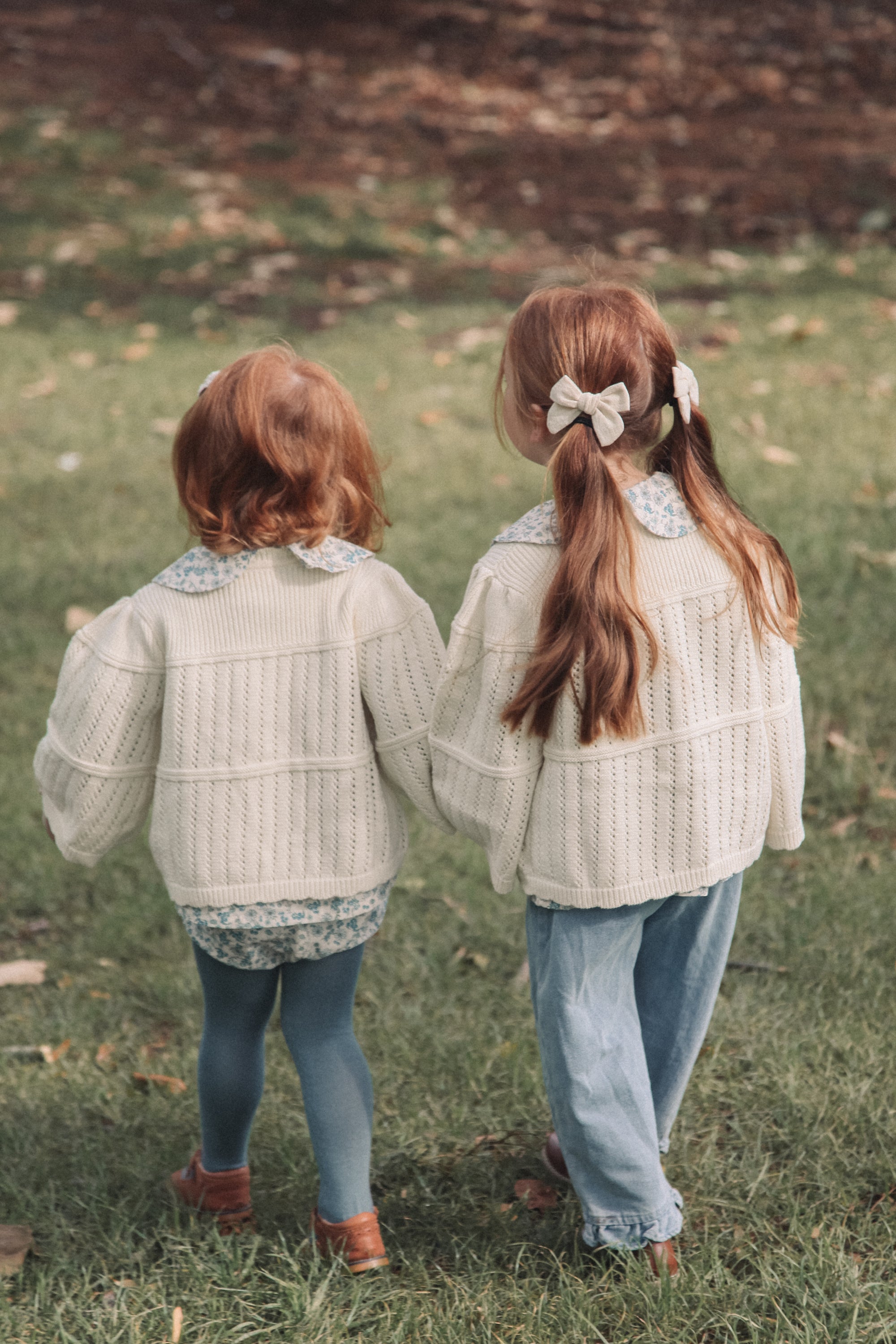 Denim Frill Hem Oversized Jeans