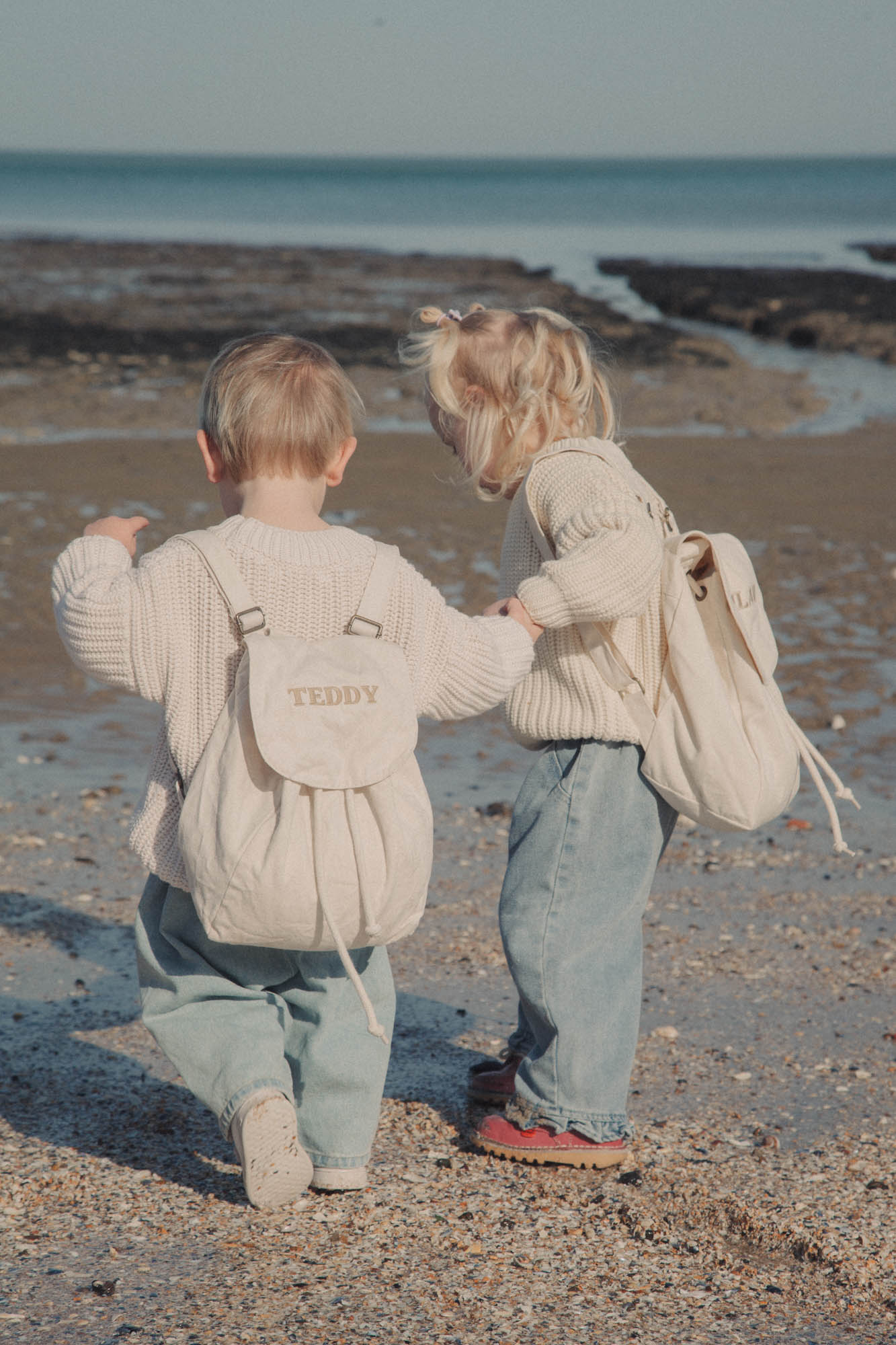 Personalised Organic Cotton Backpack