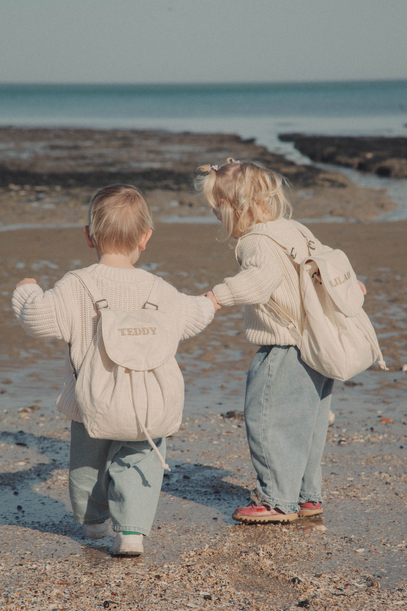 Personalised Organic Cotton Backpack