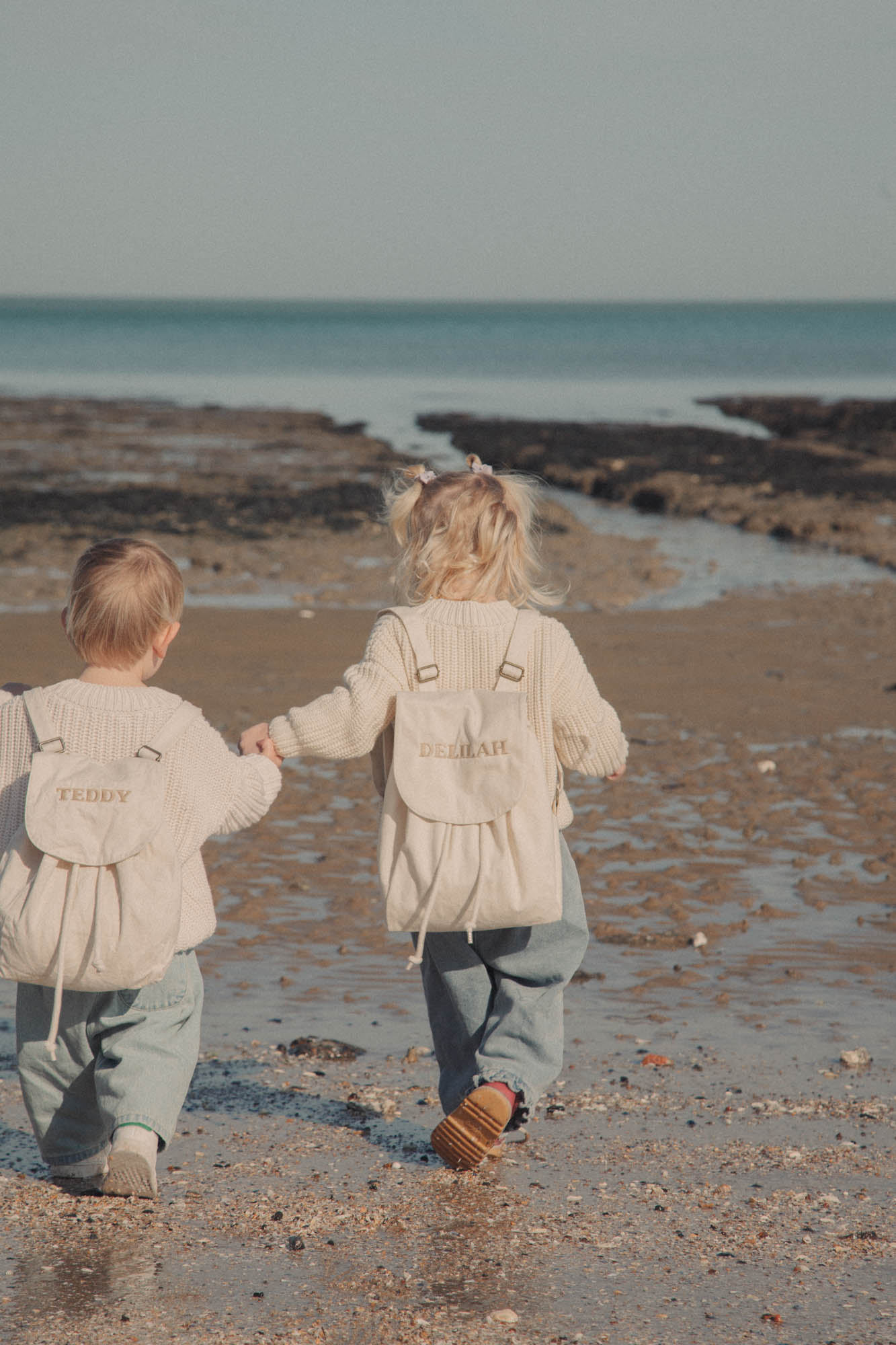 Personalised Organic Cotton Backpack