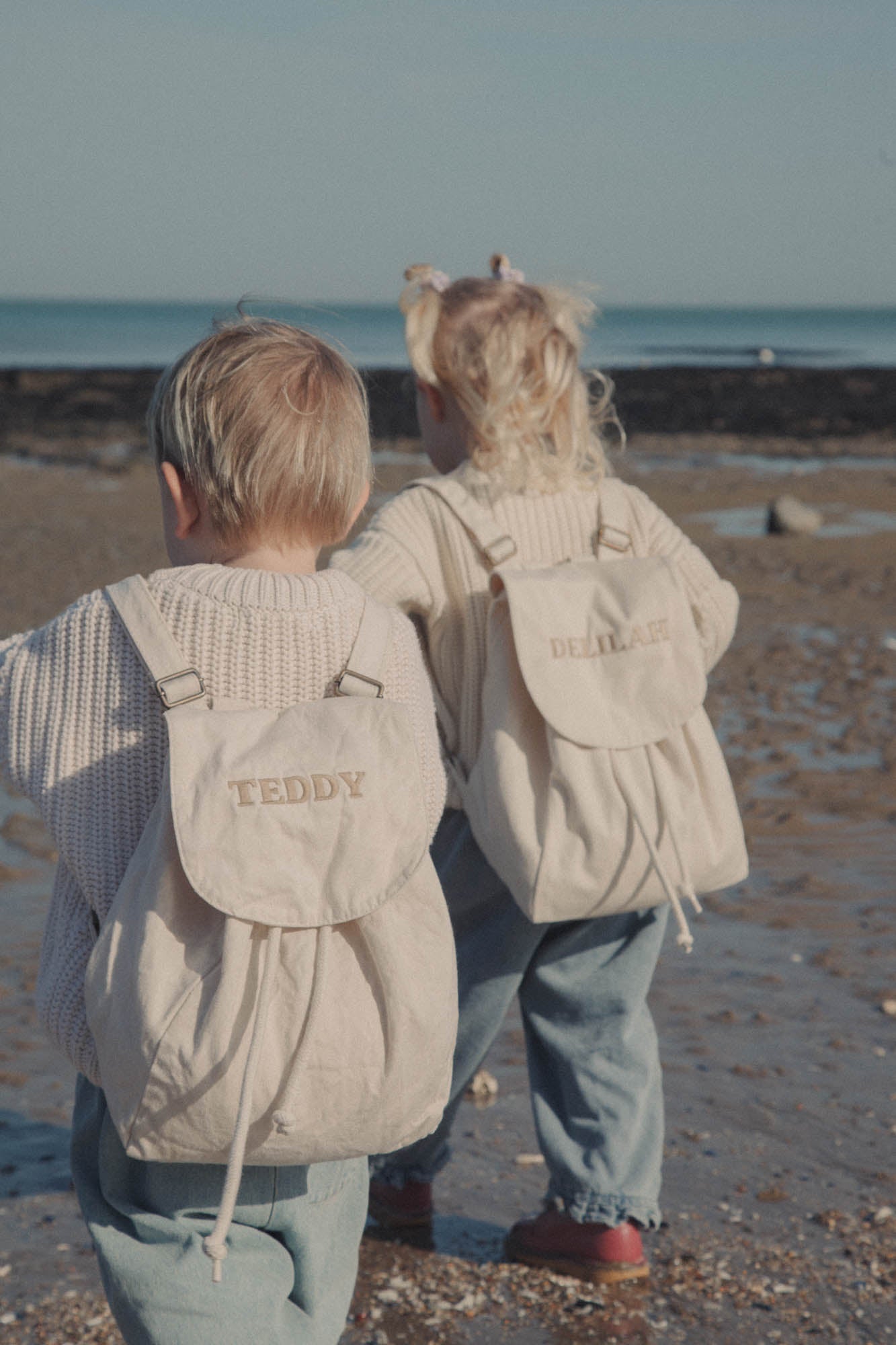 Personalised Organic Cotton Backpack