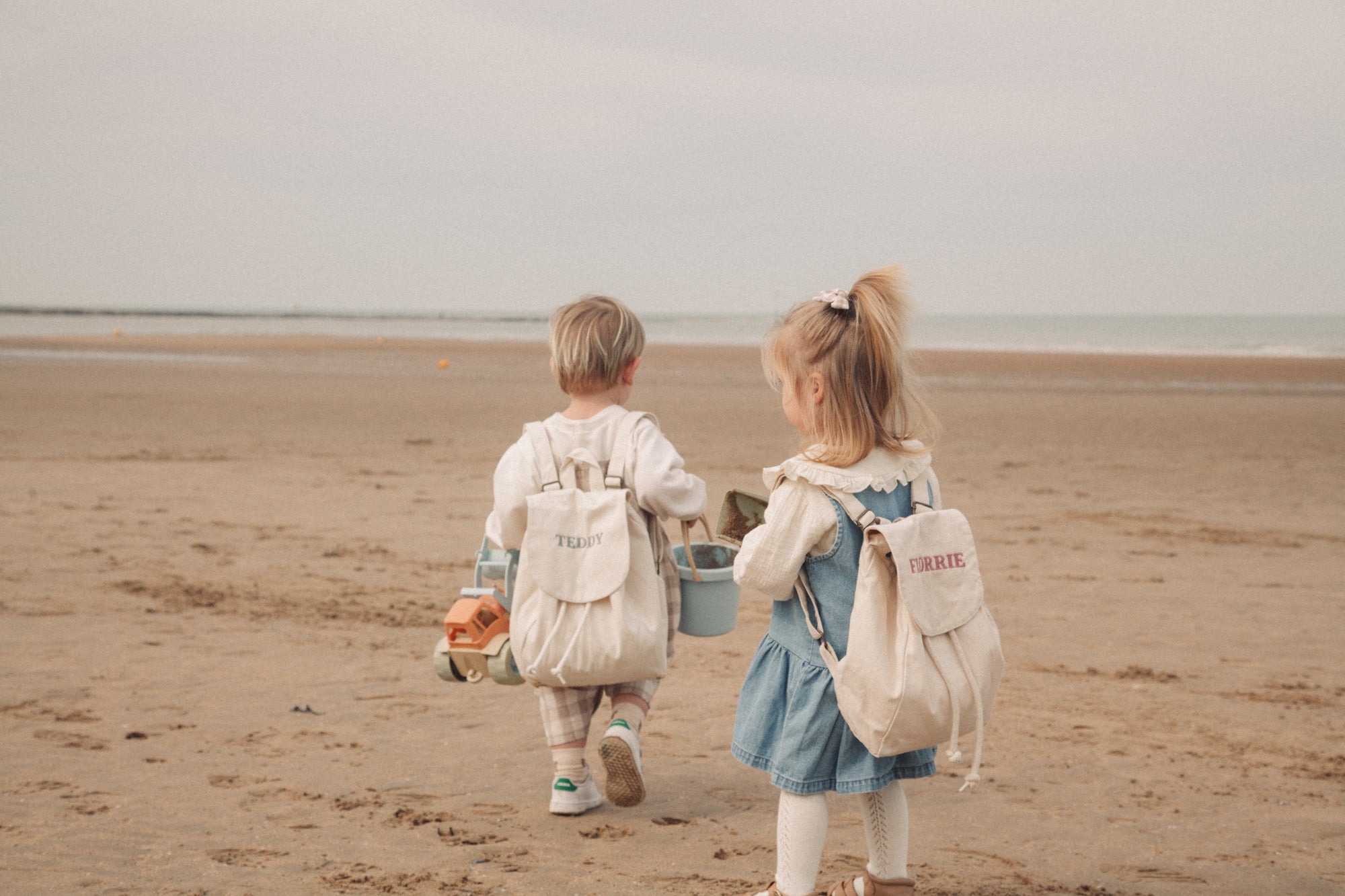 Personalised Organic Cotton Backpack