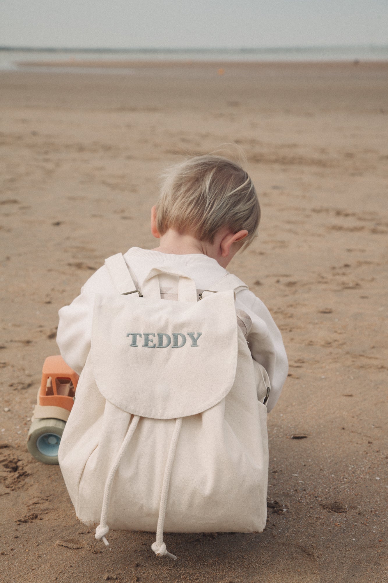 Personalised Organic Cotton Backpack
