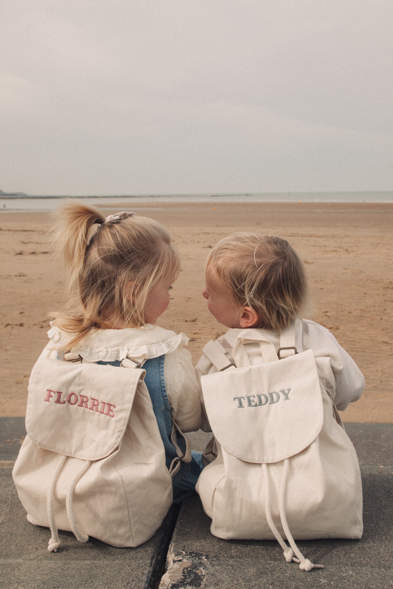 Personalised Organic Cotton Backpack