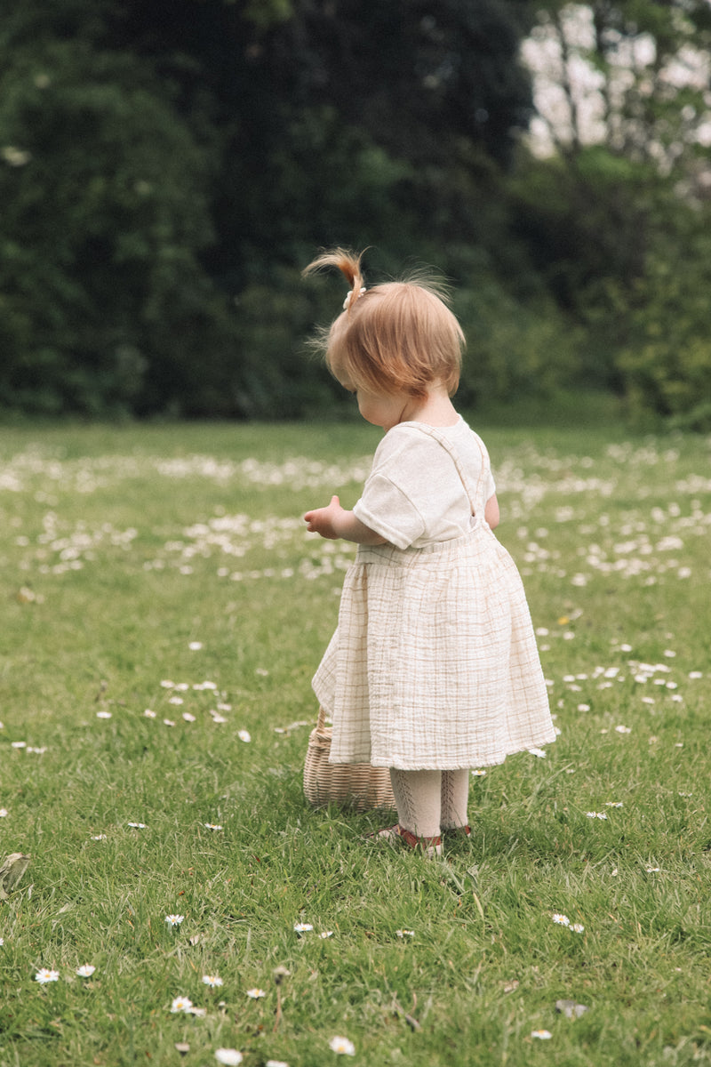 Soft Muslin Check Dress