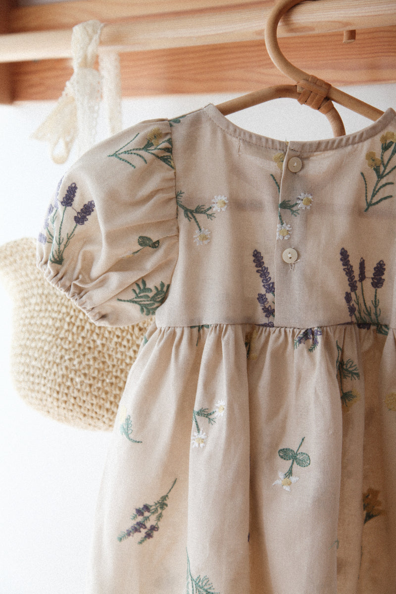 Wildflower Embroidered Flower Dress