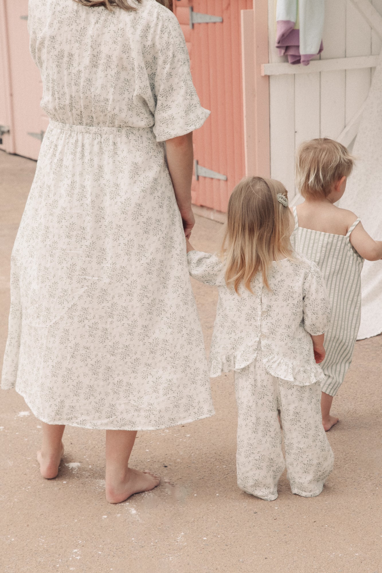 Olive Leaves/Muslin Co-ord