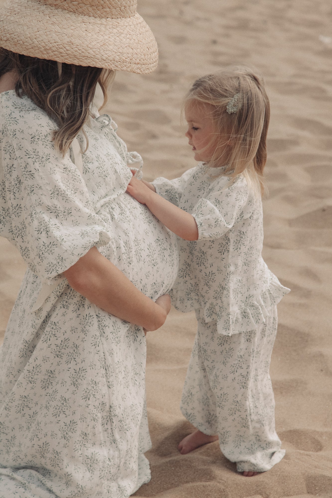 Olive Leaves/Muslin Co-ord