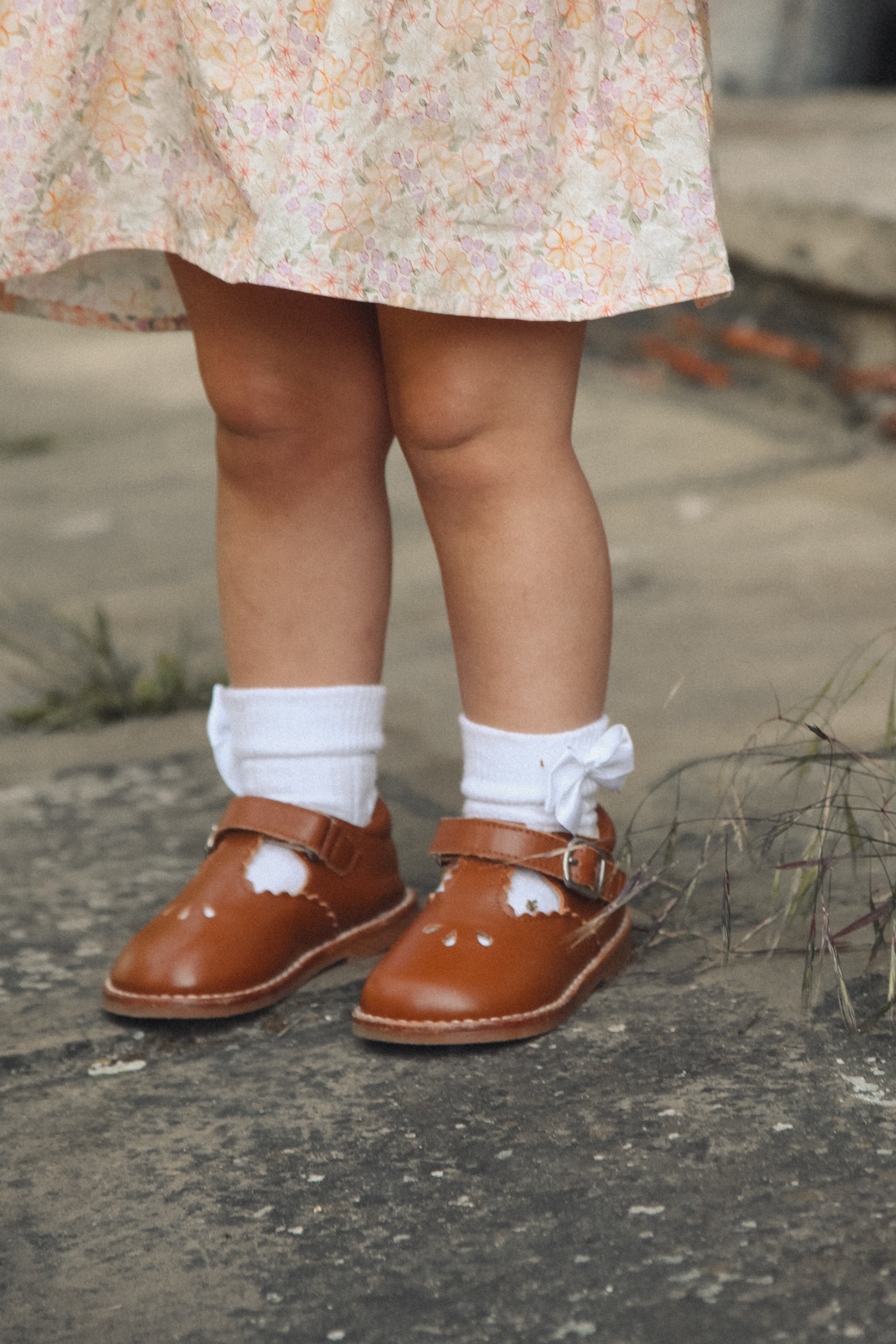 White Satin Bow Short Socks