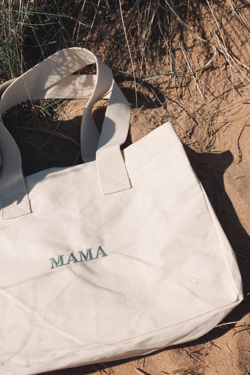 Personalised Organic Cotton MAMA Tote Bag