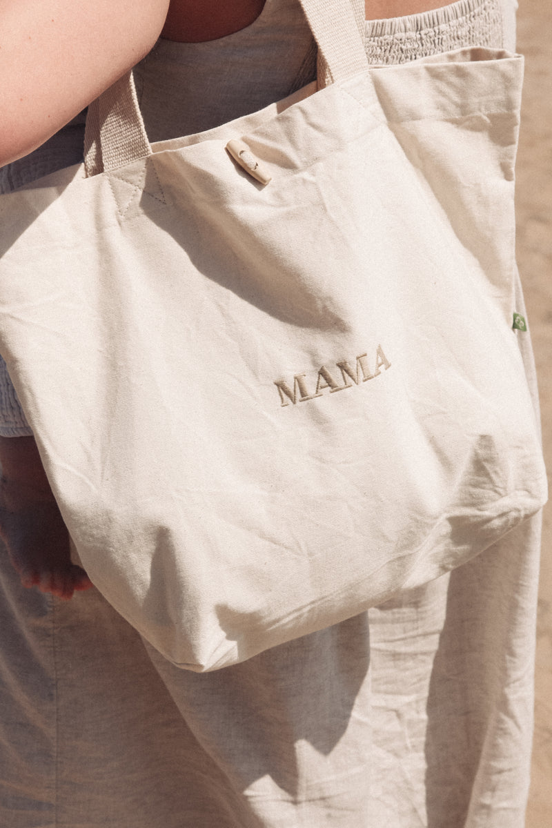 Personalised Organic Cotton MAMA Tote Bag