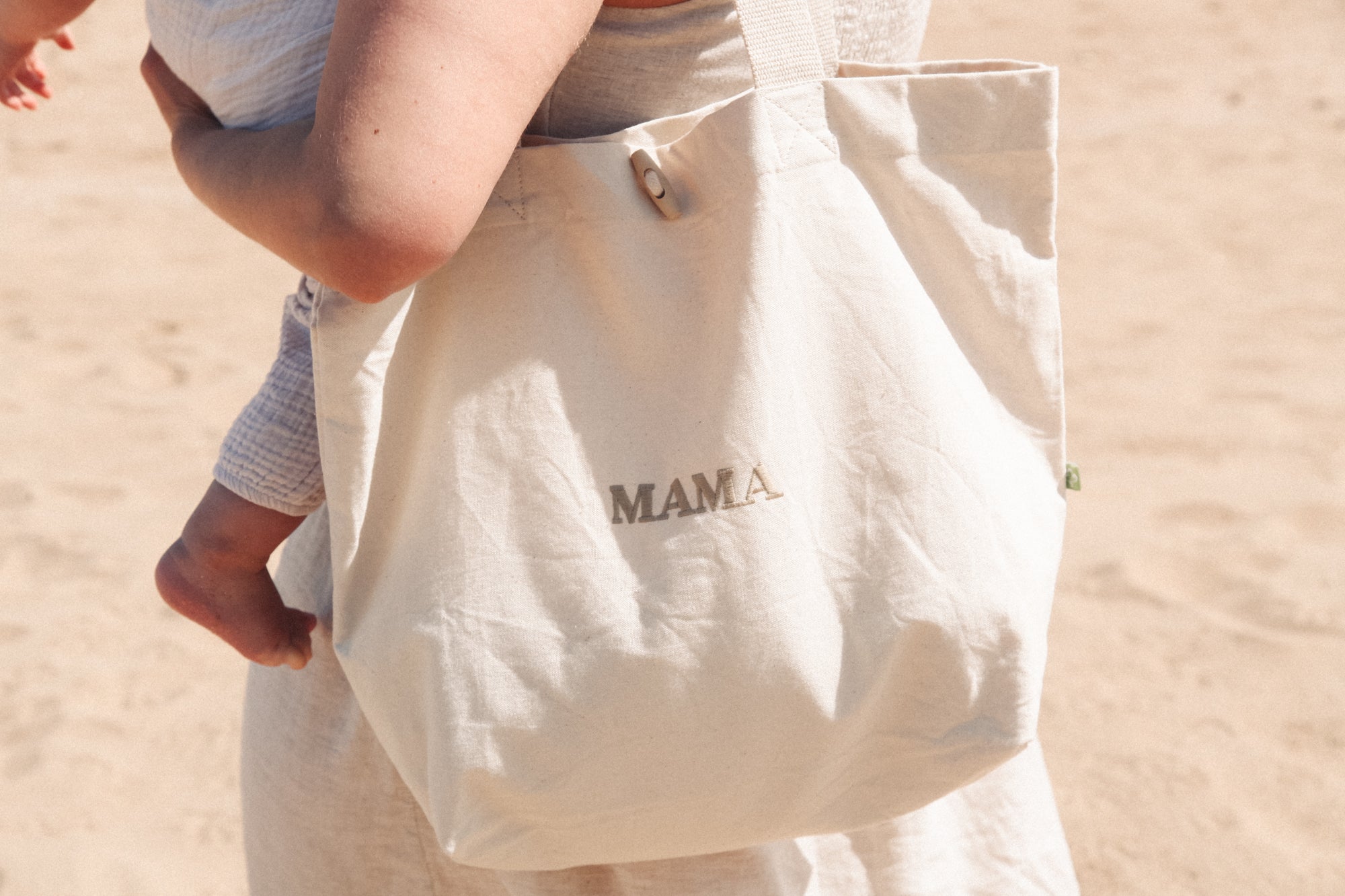 Personalised Organic Cotton MAMA Tote Bag