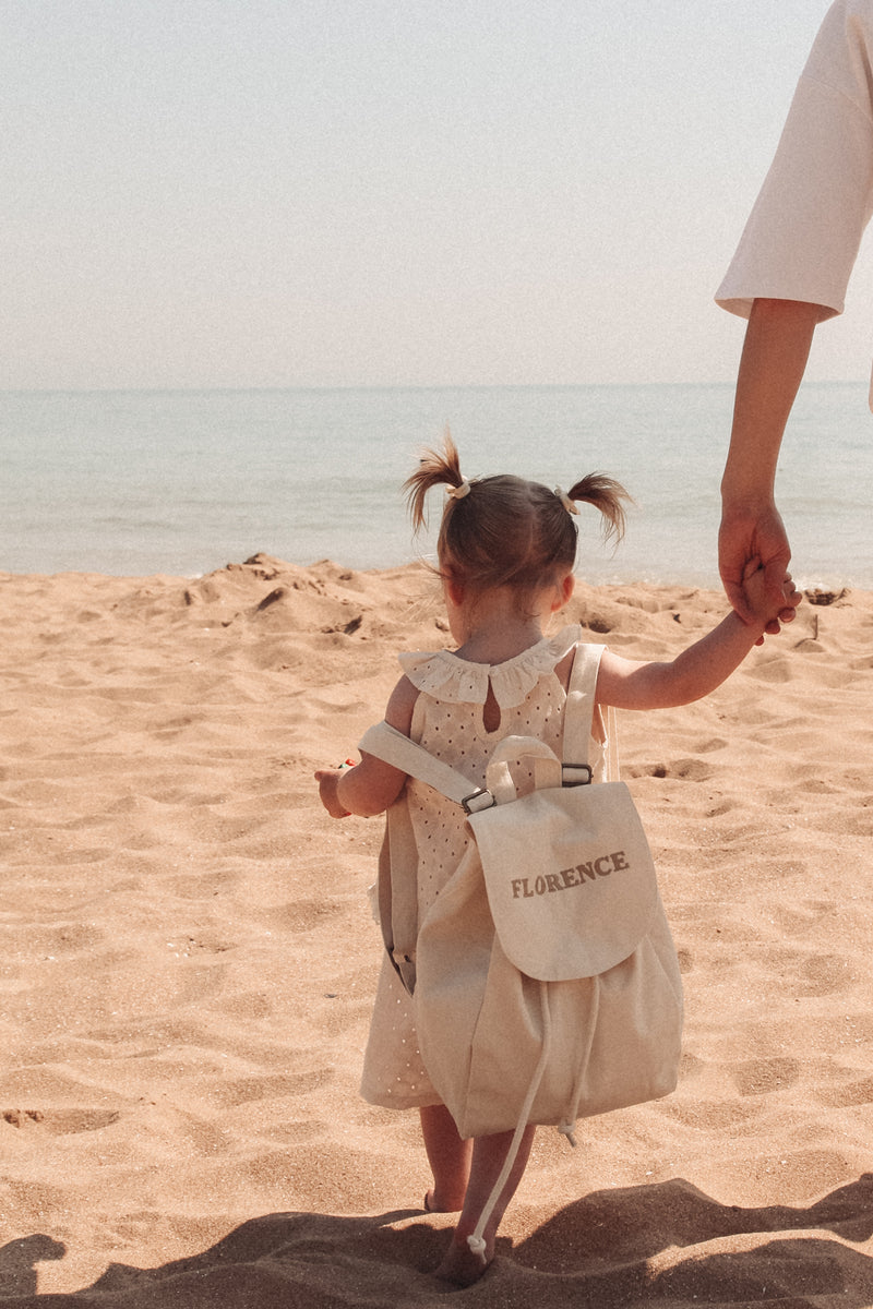 Personalised Organic Cotton Backpack