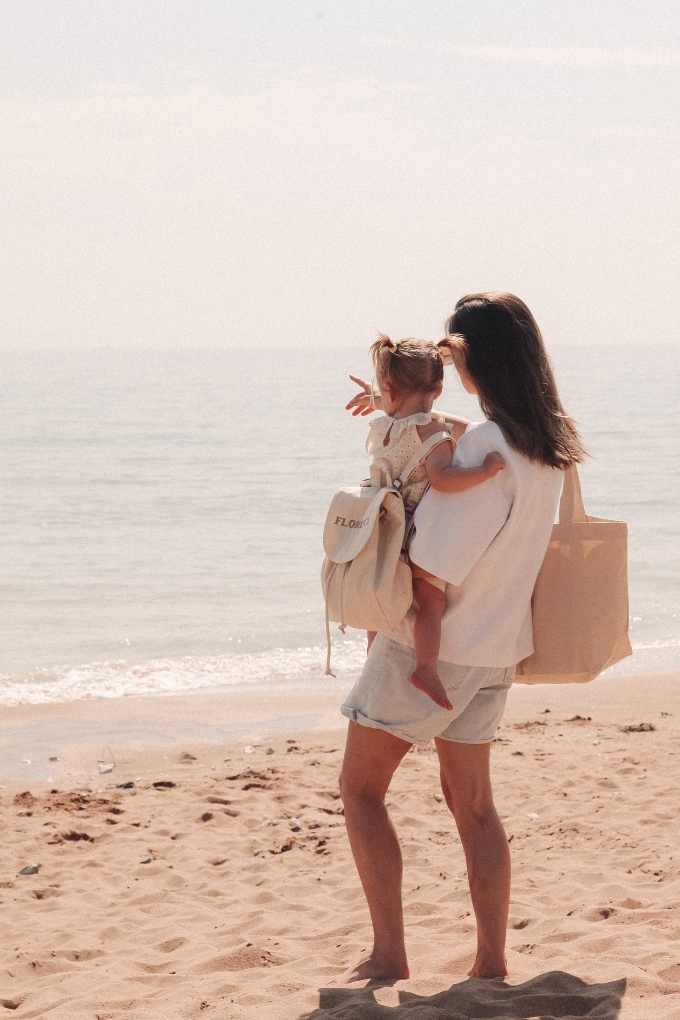 Personalised Organic Cotton Backpack