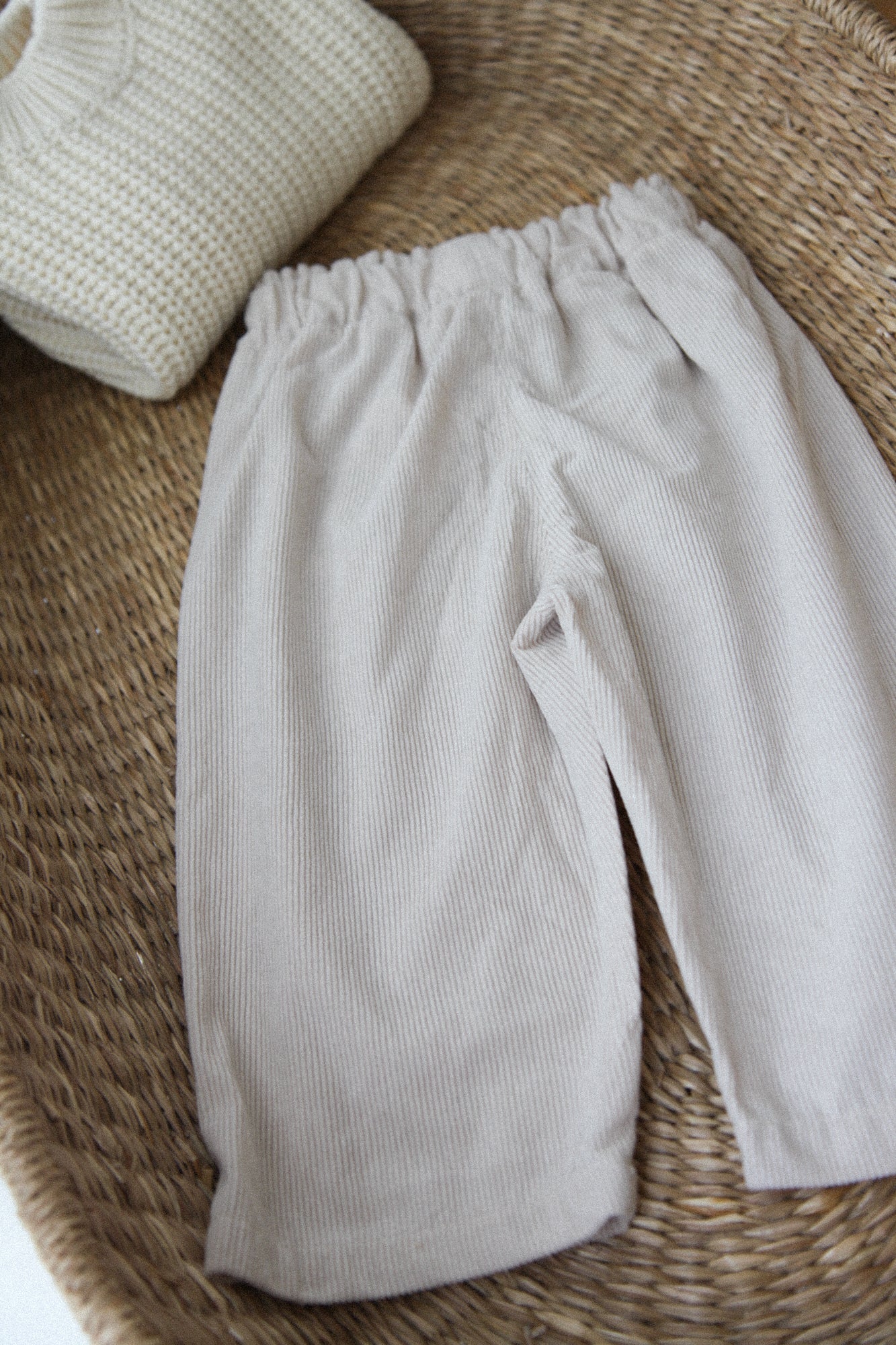 Stone Corduroy Trouser