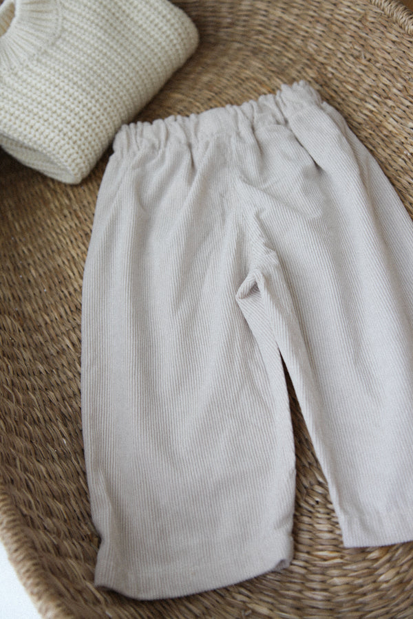 Stone Corduroy Trouser