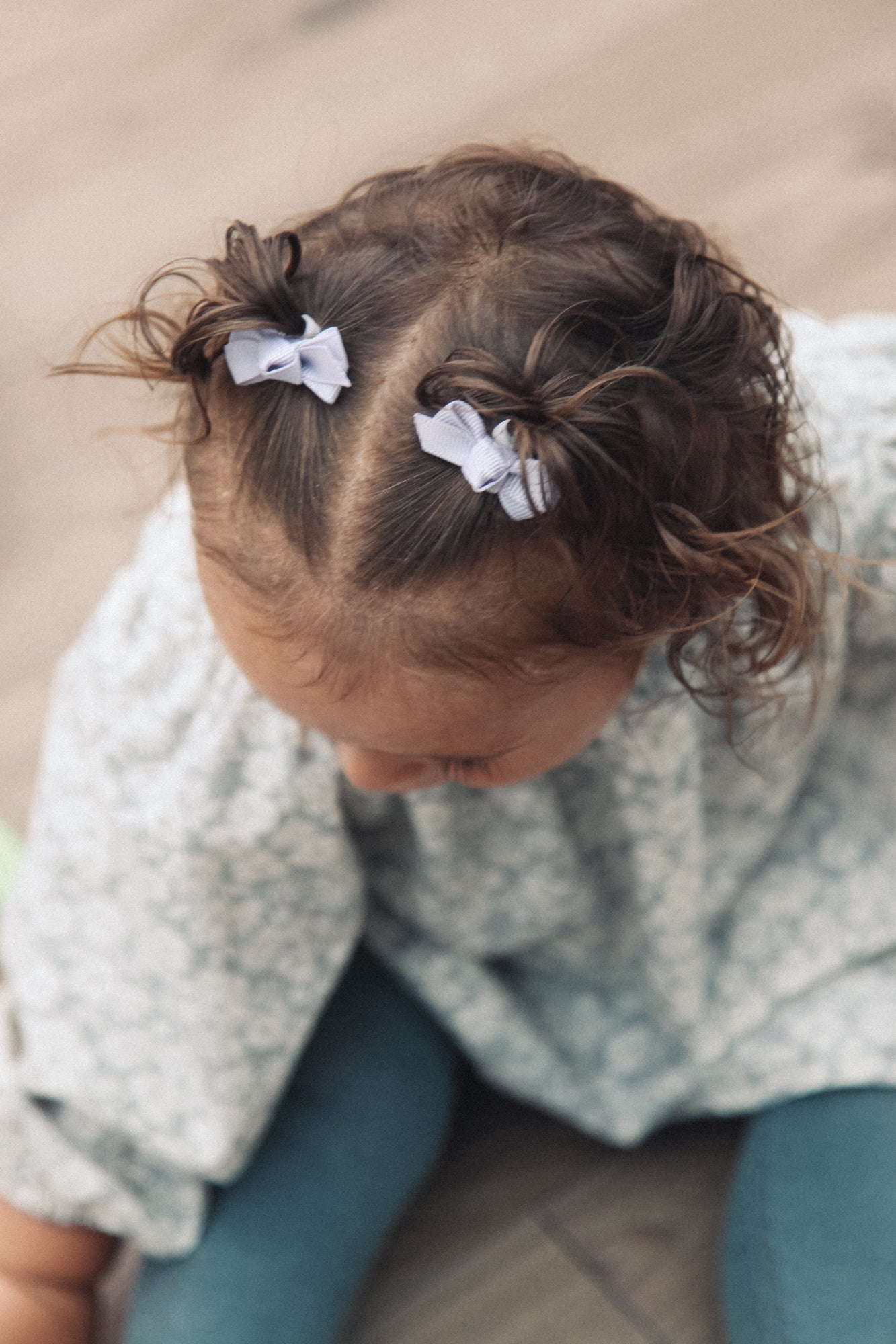 Dainty Mini Bow Clips