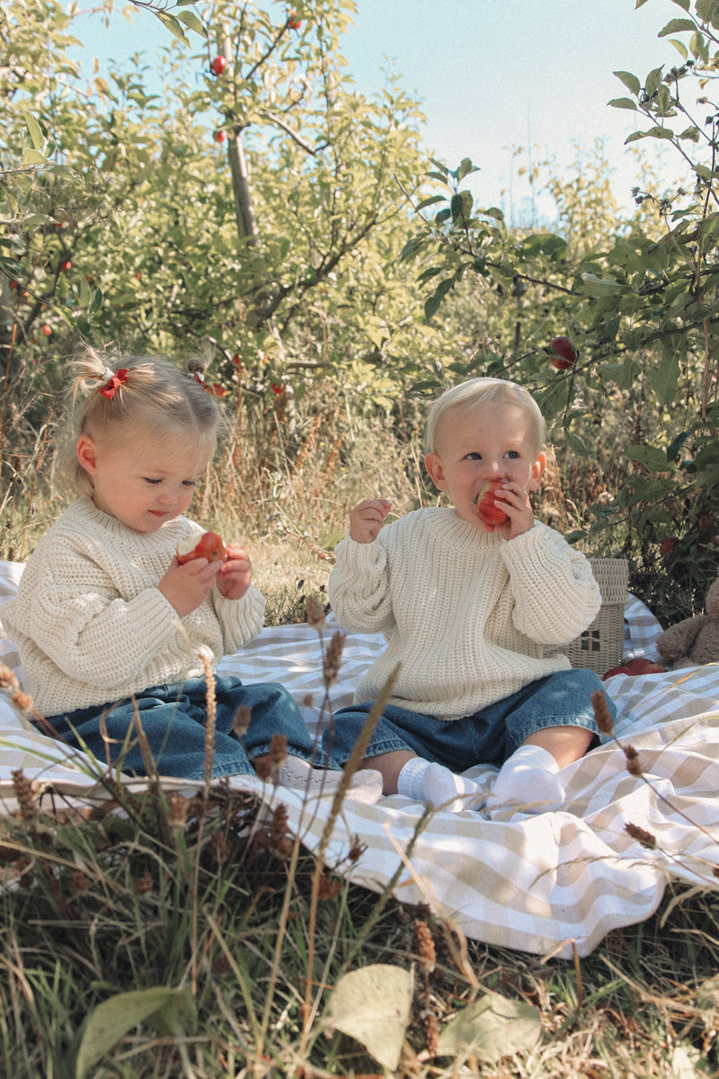 Organic Cotton Chunky Knit Jumper